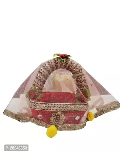 Fancy Basket For Banke Bihari Lord God Home And Temple Decoration-thumb0