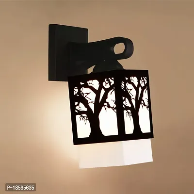 Zuper Wooden Modern Design Wall Lamp Suitable for Living Room,Foyer,Bedroom,Hallway (Pack of 1) L165-thumb3