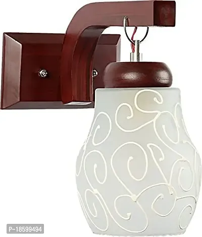 Galaxy of Lights Decorative Wall Lamp Light with Stylish Wood Fitting and All Fitting  Fixture