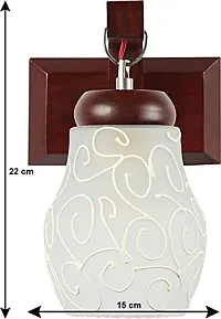 Galaxy of Lights Decorative Wall Lamp Light with Stylish Wood Fitting and All Fitting  Fixture-thumb3