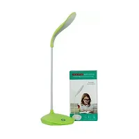 Favnix Study Lamp LED Touch Sensor Desk Lamp USB Rechargeable Table Night Lamp for Student, Reading, Study Dimmer Led Desk Light (Pack of 1, Green)-thumb1