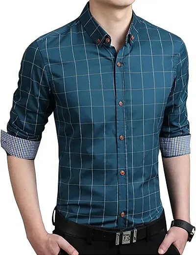 Comfortable Cotton Long Sleeves Casual Shirt 