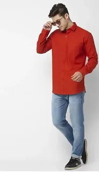 Classic Solid Casual Shirts for Men-thumb2