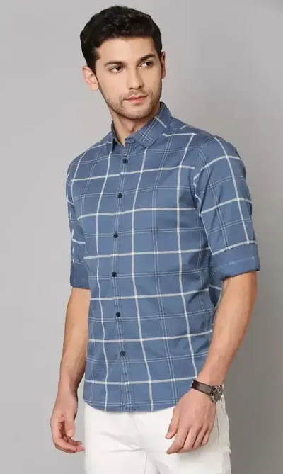 Cotton Checked Regular Fit Shirts