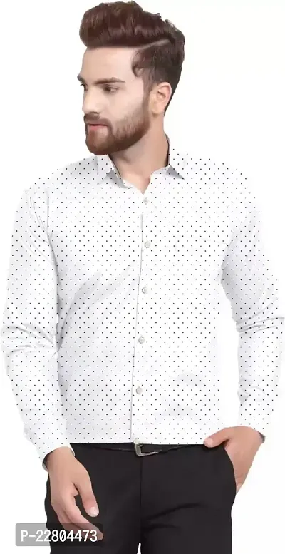 Combo of cream and white dotted Casual Shirt By Star Enterprises-thumb3