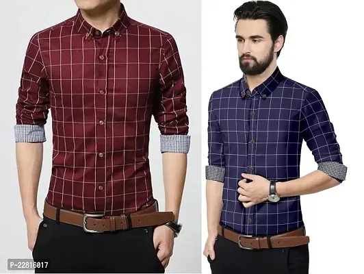 Checked shirts for Men