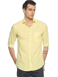 Men Stylish Cotton Solid Casual  Shirt-thumb1