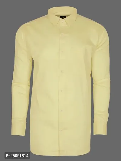 Classic Cotton Solid Casual Shirts for Men