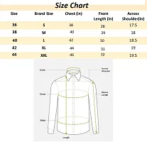 Trendy Grey Cotton Blend Long Sleeves Solid Regular Fit Casual Shirt For Men-thumb1