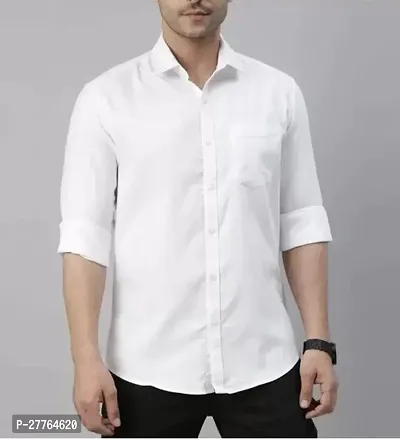 Classic Cotton Solid Casual Shirts for Men, Pack of 4-thumb2