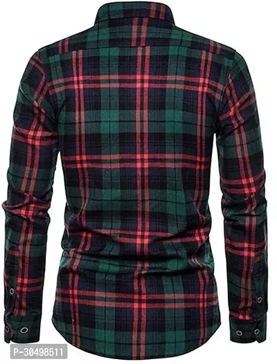 Trendy Full Sleeves Check Shirt For Men Pack Of 2-thumb2