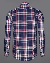 Trendy Full Sleeves Check Shirt For Men Pack Of 2-thumb2