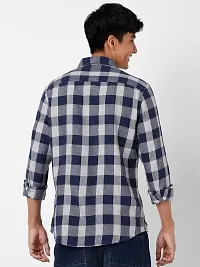 Trendy Full Sleeves Check Shirt For Men Pack Of 2-thumb3