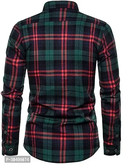 Trendy Full Sleeves Check Shirt For Men Pack Of 2-thumb3