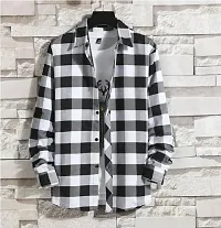 Trendy Full Sleeves Check Shirt For Men Pack Of 2-thumb1