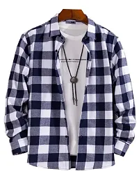 Trendy Full Sleeves Check Shirt For Men Pack Of 2-thumb1