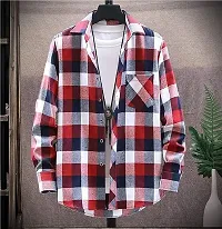 Trendy Full Sleeves Check Shirt For Men Pack Of 2-thumb3