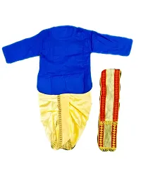 Mohini Collection Cotton Casual Embroidered Kurta Dhoti set with dupatta for Boys-thumb1