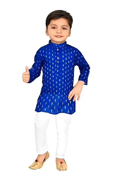 Stylish Blend Kurta Sets For Baby Boys