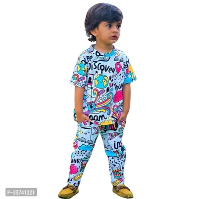 Stylish Printed Clothing Set for Kid-thumb0