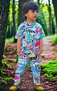 Stylish Printed Clothing Set for Kid-thumb2