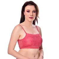 Trendy Net Padded Full Coverage Bra for Womens-thumb1