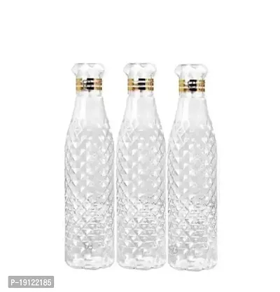 Transparent Plastic Bottle 1000 Ml Bottlenbsp;nbsp;Pack Of 3