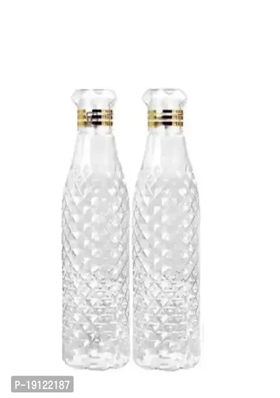 Transparent Plastic Bottle 1000 Ml Bottlenbsp;nbsp;Pack Of 2-thumb0