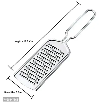 SS Chilly cutter/Fruit cutter with Cheese Grater (Set of Two)-thumb2