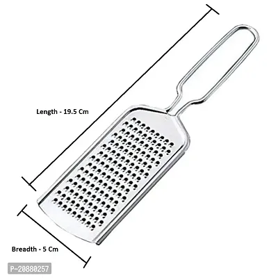 SS Chilly  Dry Fruit Cutter with Transparent contanier , Cheese Grater(Set of Two)-thumb2