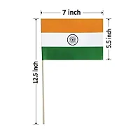 Combo of Tiranga Wrist Band, Flags and Round Pin Badge for Independence Day - Pack of 6-thumb4