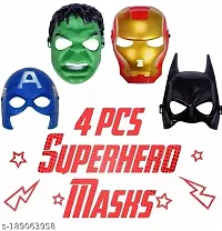 Marvel Character Face Mask For Kids Pack Of 4-thumb4