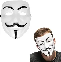 Comic Fawkes Mask Anonymous Vip Edition Face Mask-thumb2