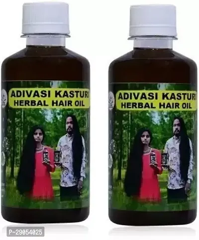 Adivasi Hair Fall Control Hair Oil Men And Women Pack Of 2-thumb0