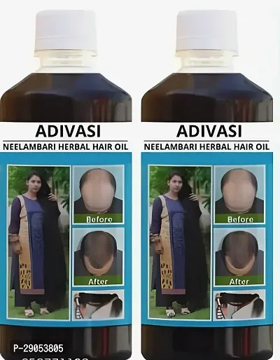 Adivasi Hair Fall Control Hair Oil Men And Women Pack Of 2