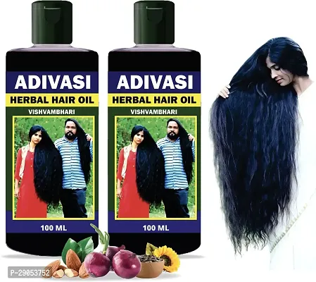 Adivasi Hair Fall Control Hair Oil Men And Women Pack Of 2