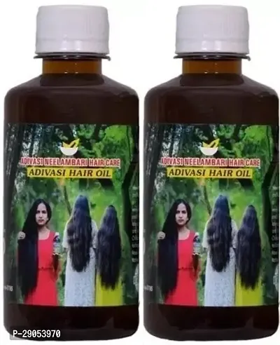 Adivasi Hair Fall Control Hair Oil Men And Women Pack Of 2-thumb0