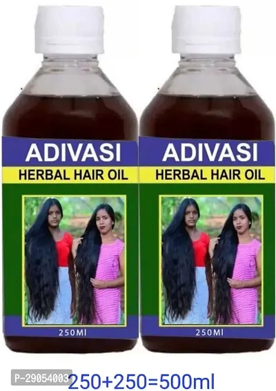 Adivasi Hair Fall Control Hair Oil Men And Women Pack Of 2