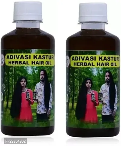 Adivasi Hair Fall Control Hair Oil Men And Women Pack Of 2