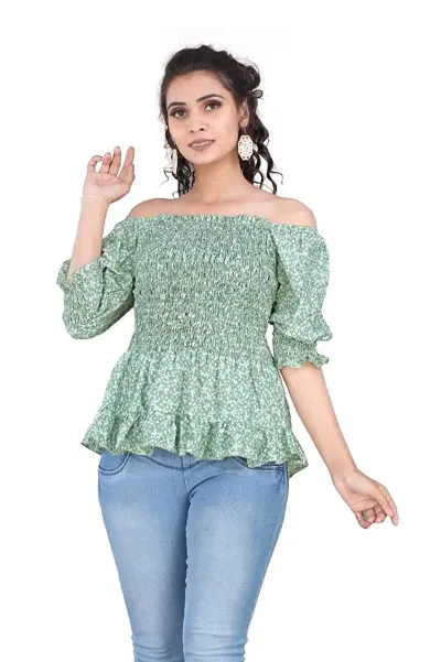 AGRAHARI BROTHERS TEX CO WOMENS CLASSY TOP WESTERN WEAR