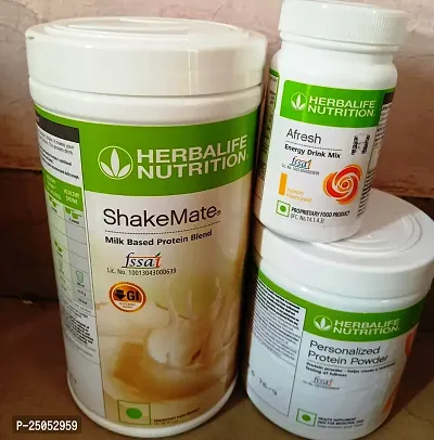 Herbalife nutrition shakemate, afresh lemon and protein- 200gm-thumb0