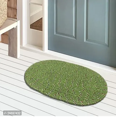 Stylish Acrylic Green Door Mats For Home-thumb0