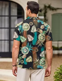 Reliable Multicoloured Cotton Printed Short Sleeves Casual Shirt For Men-thumb2