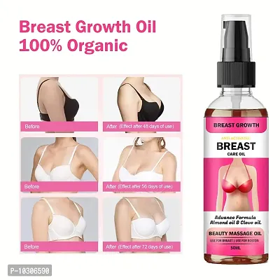 Breast Growth, Toning And Massage Oil Women - 50 Ml-thumb0