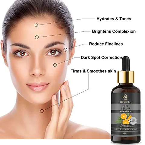 Face Serum Skin Clearing Serum - Brightening, Anti-Aging, Skin Repair, Supercharged Face Serum