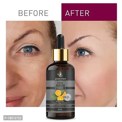 Smoothening And Brightening Face Vitamin C Serum - 45Ml