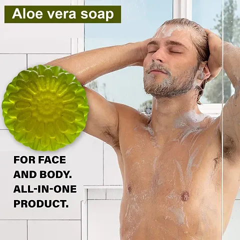 Fragrant And Aromatic Aloe vera Bath Bar Multipack