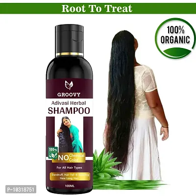 Herbal Premium Quality Hair Shampoo For Hair Regrowth Hair Shampoo- 100 Ml-thumb0