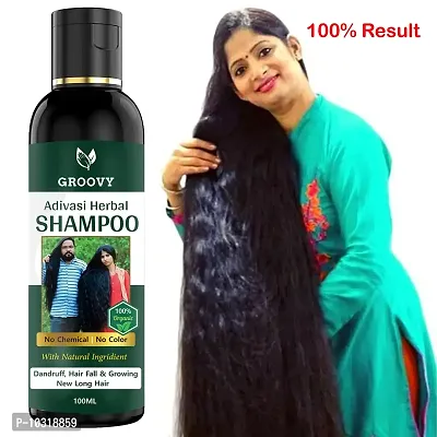 Neelambari Herbal Shampoo For Dandruff Control, Hair Regrowth And Hair Fall Control Shampoo - 100 Ml-thumb0