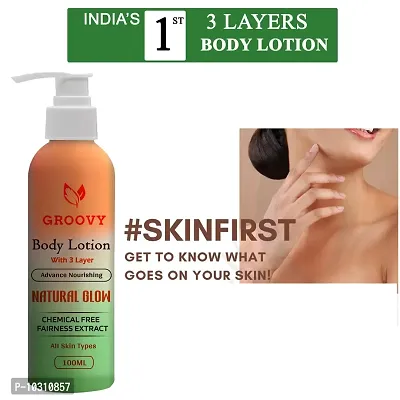 Whitening3 Layers Body Lotion On Spf15+ Skin Lighten-Brightening For Women And Men 100Ml